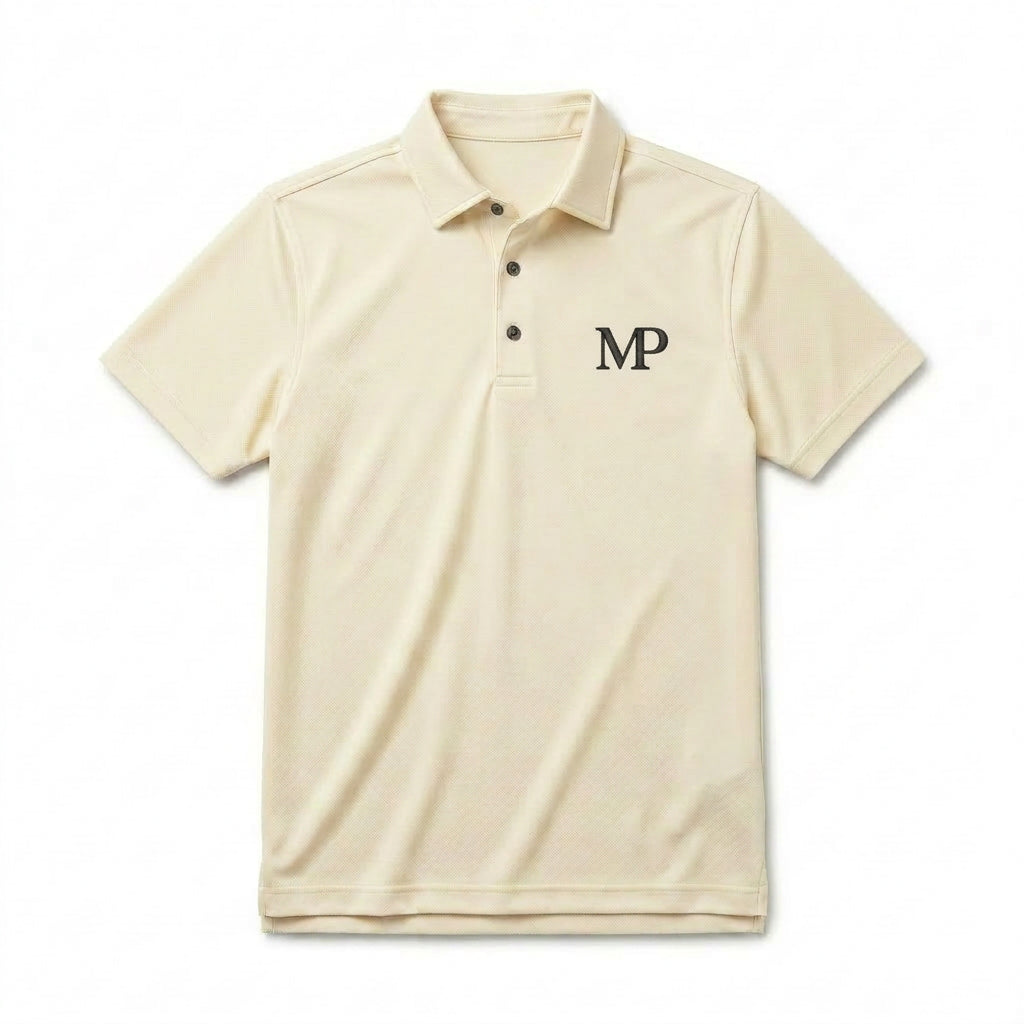 Mucho Perfecto Golf Shirt — Cream
