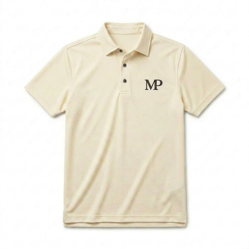 Mucho Perfecto Golf Shirt — Cream