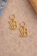 VB Monogram Earrings